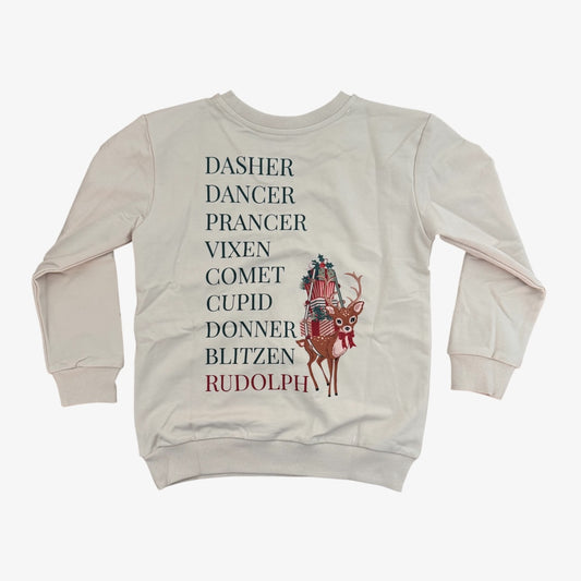 classic french terry pullover || gangs all deer - sand (child)