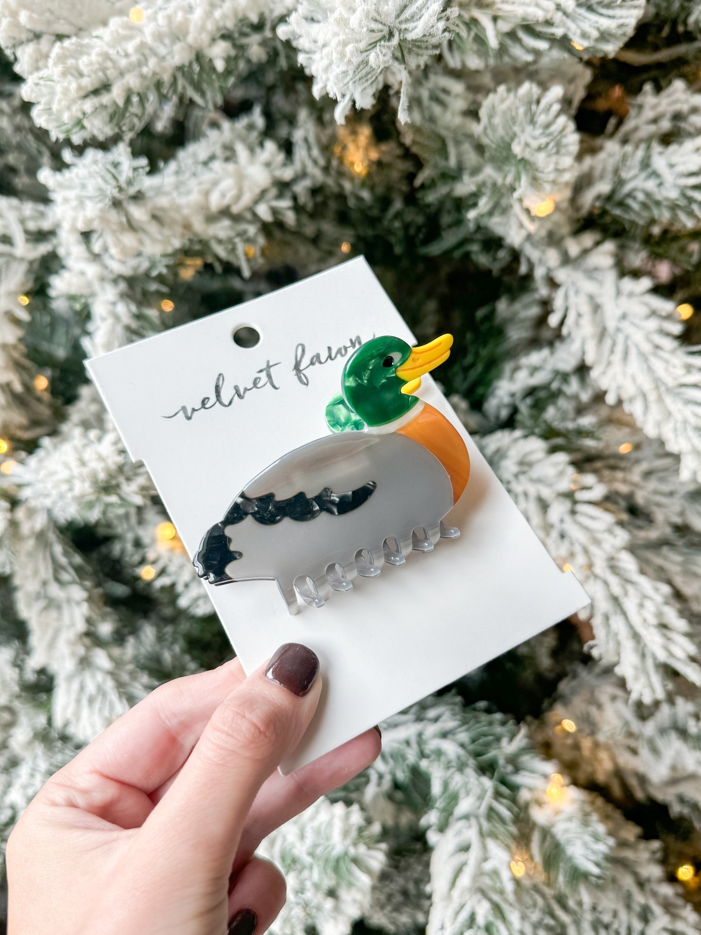 Mallard Claw Clip
