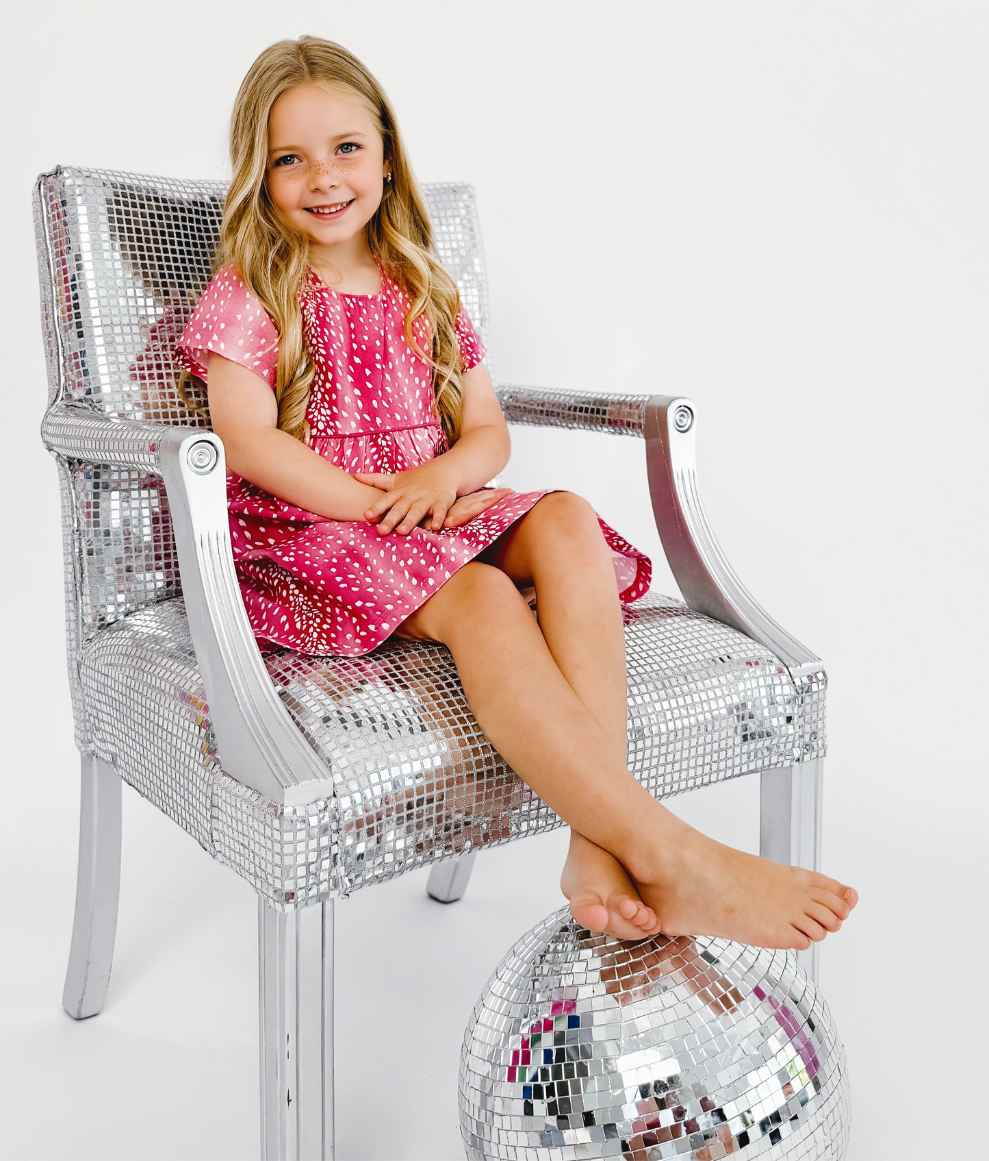 hallie dress || fuchsia fawn