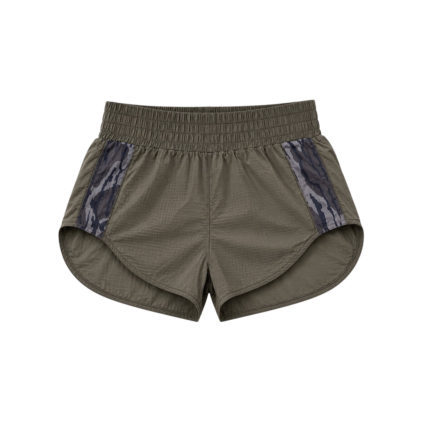 trail runner short || olive & mossy oak bottomland (womens)
