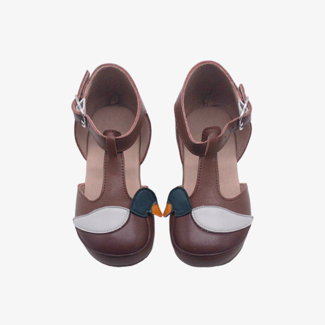 mary jane shoe || mallard duck