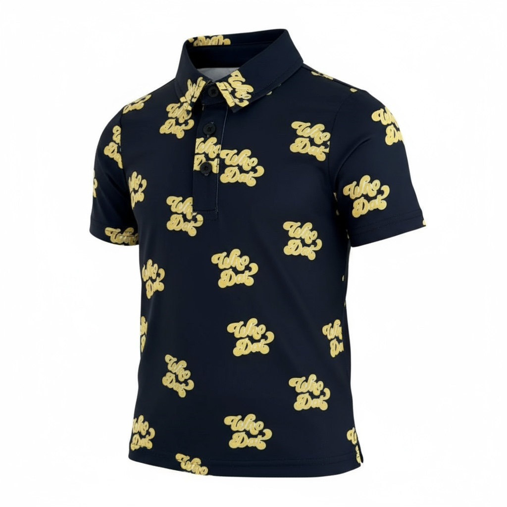 scottie performance polo (UPF 50) || who dat - mens