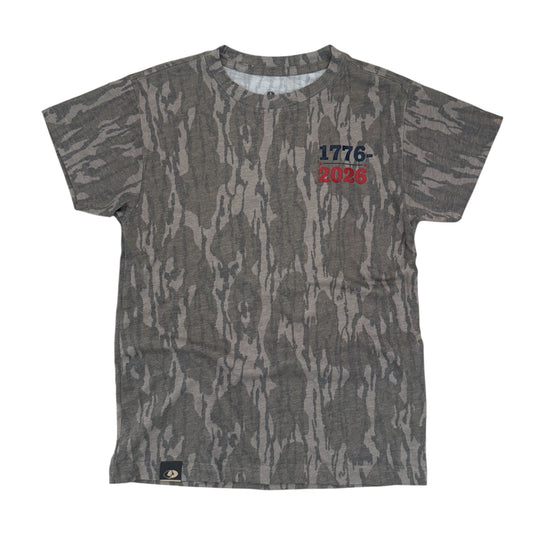 mossy oak® washed out tee || liberty buck
