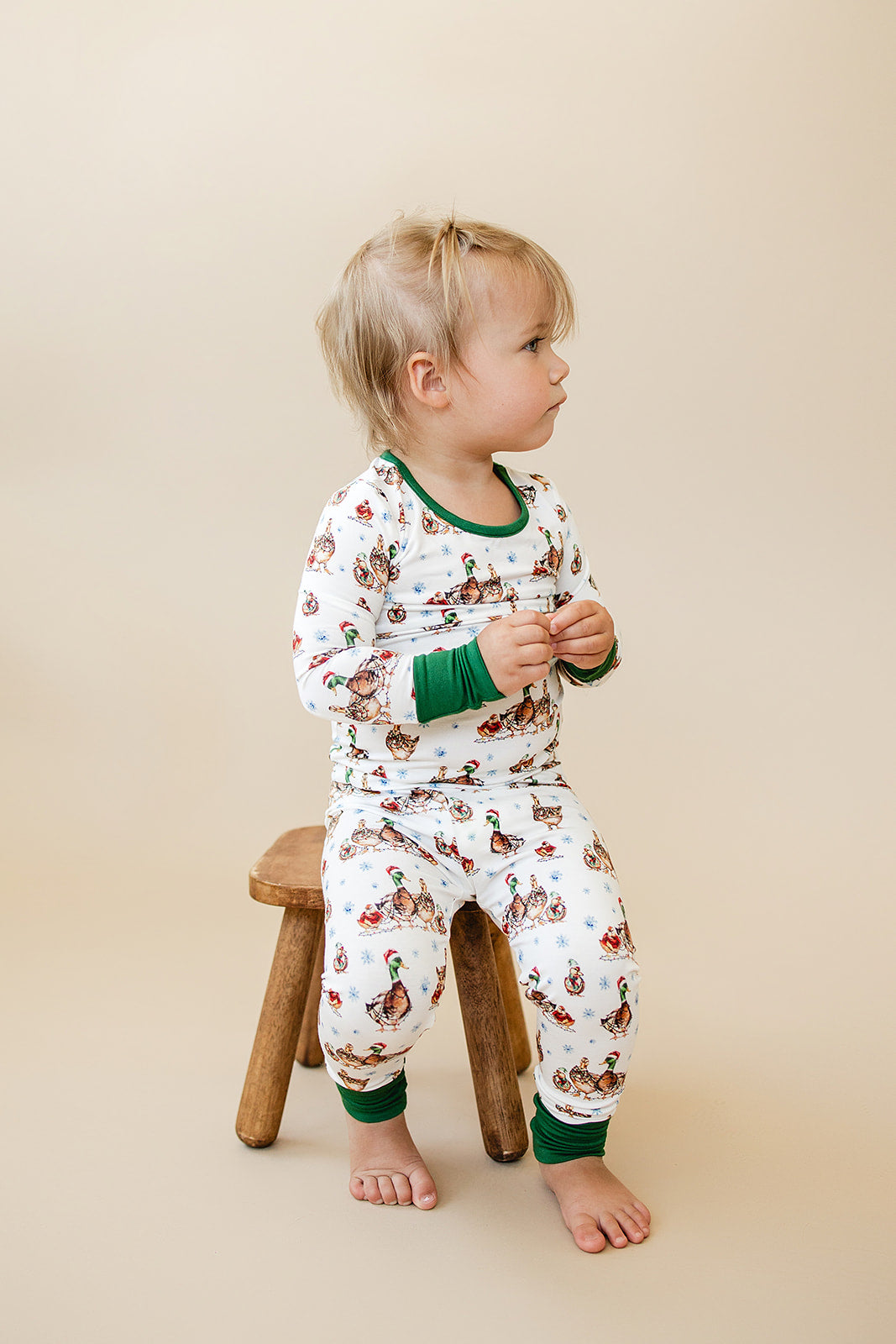 bamboo two piece set || merry mallards
