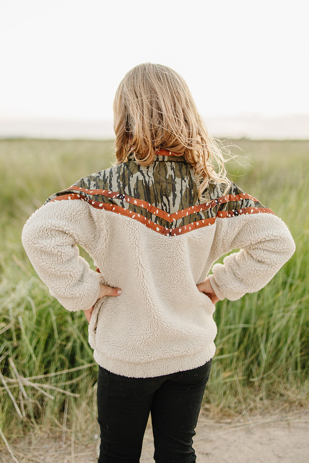 chloe sherpa jacket || original bottomland & fawn (girls)
