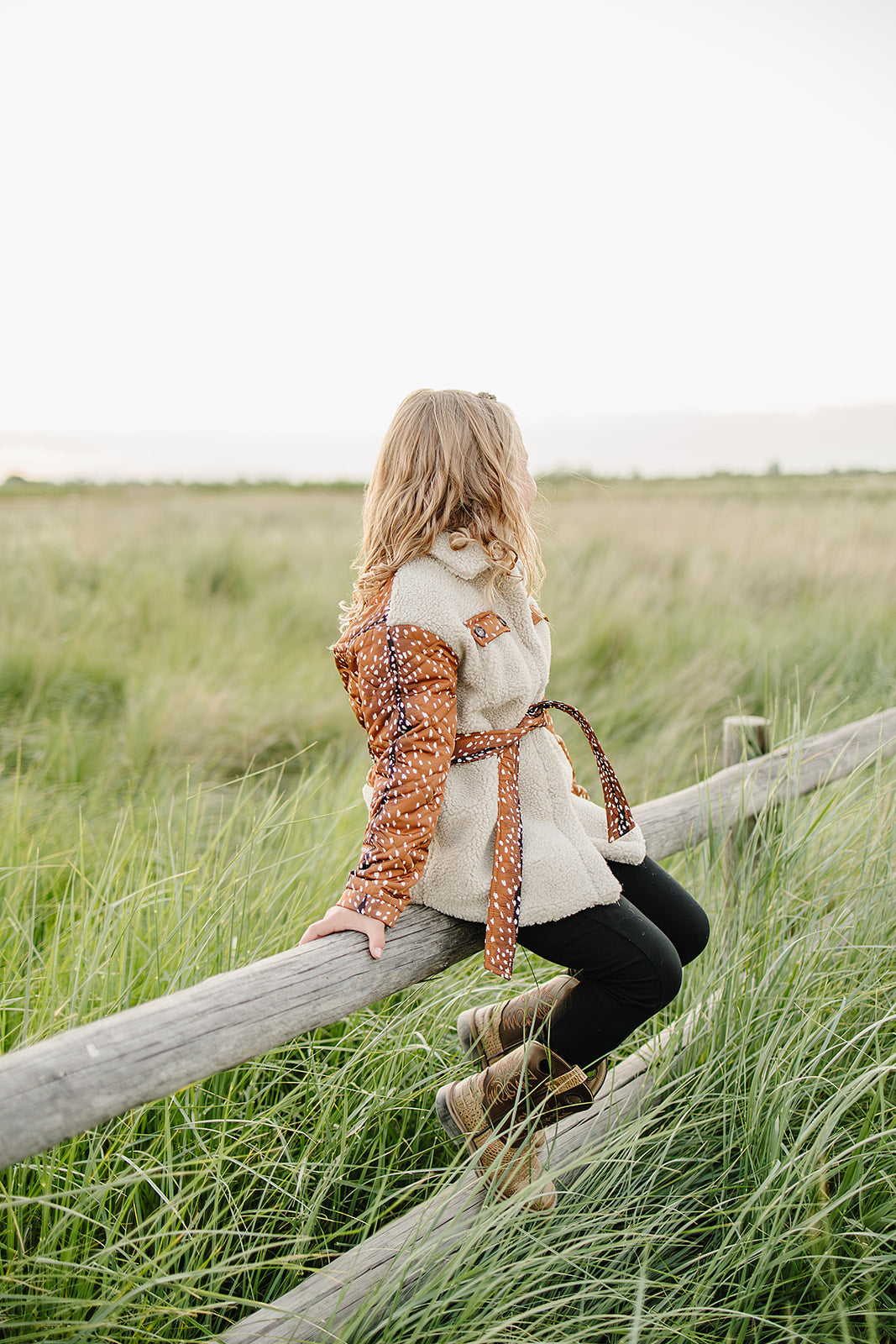 reagan sherpa quilted jacket || fawning over you (girls)