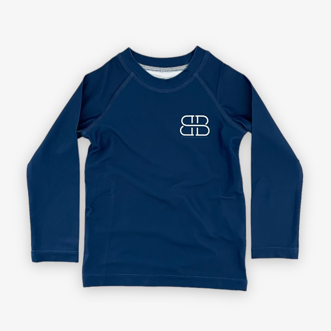 bolt rash guard || blue crab