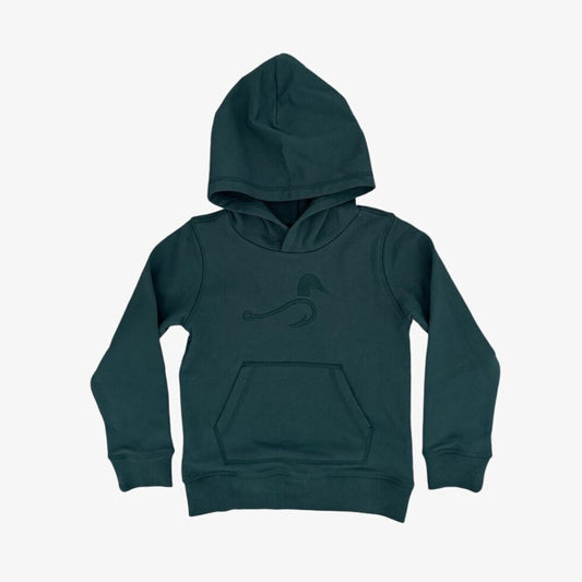 levi logo hoodie || mallard green