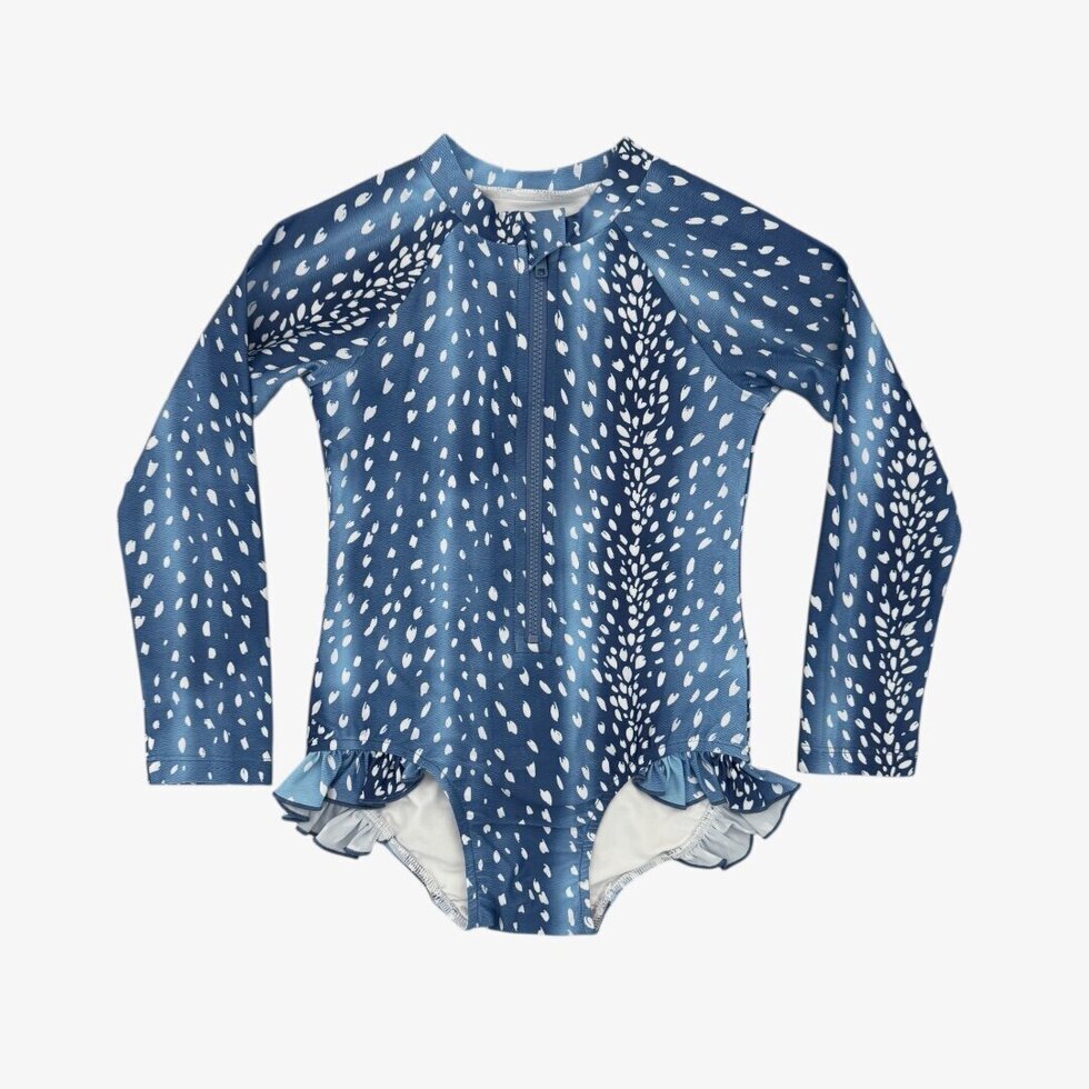 harper swimsuit || bluebonnet fawn