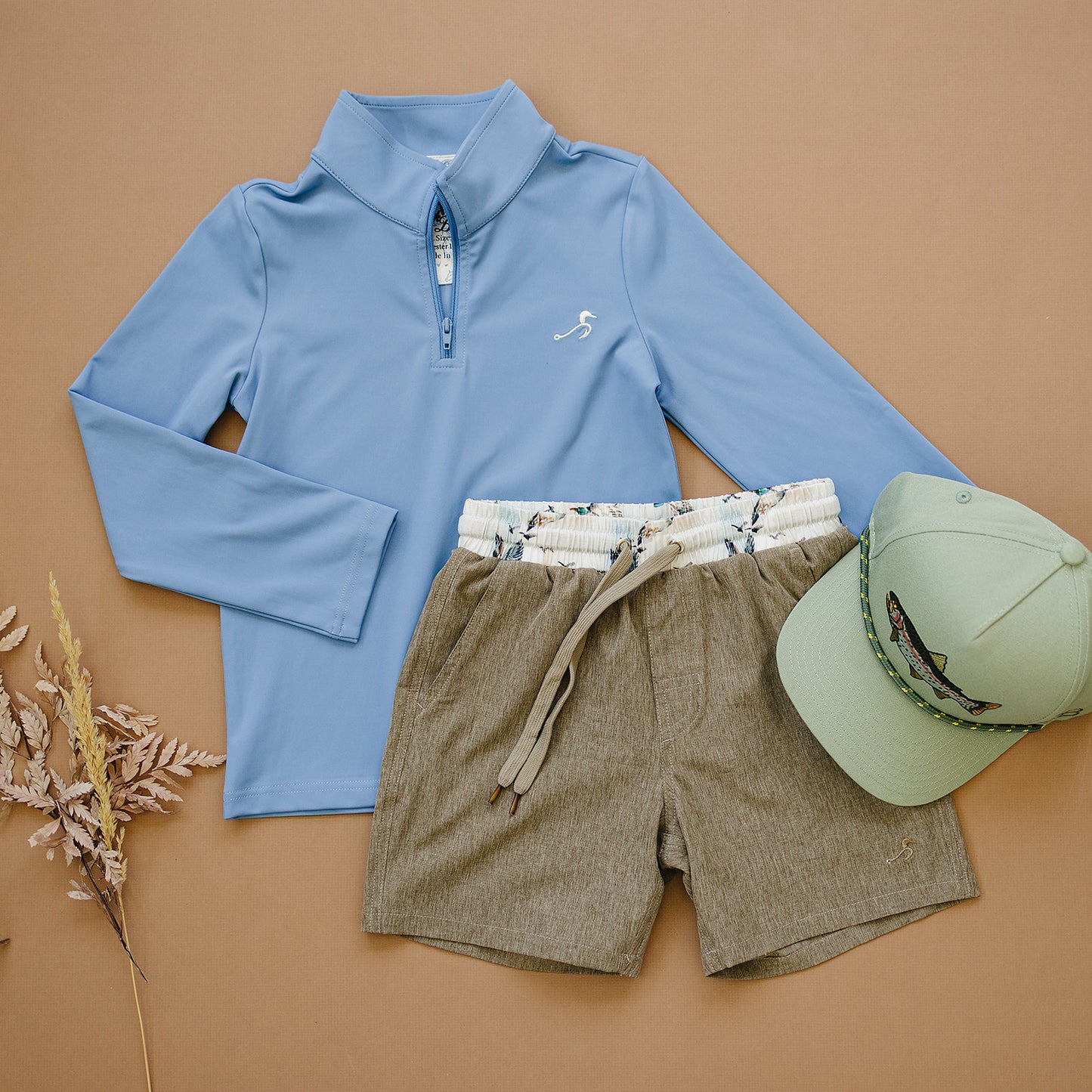 hamilton athletic short || mallard sky