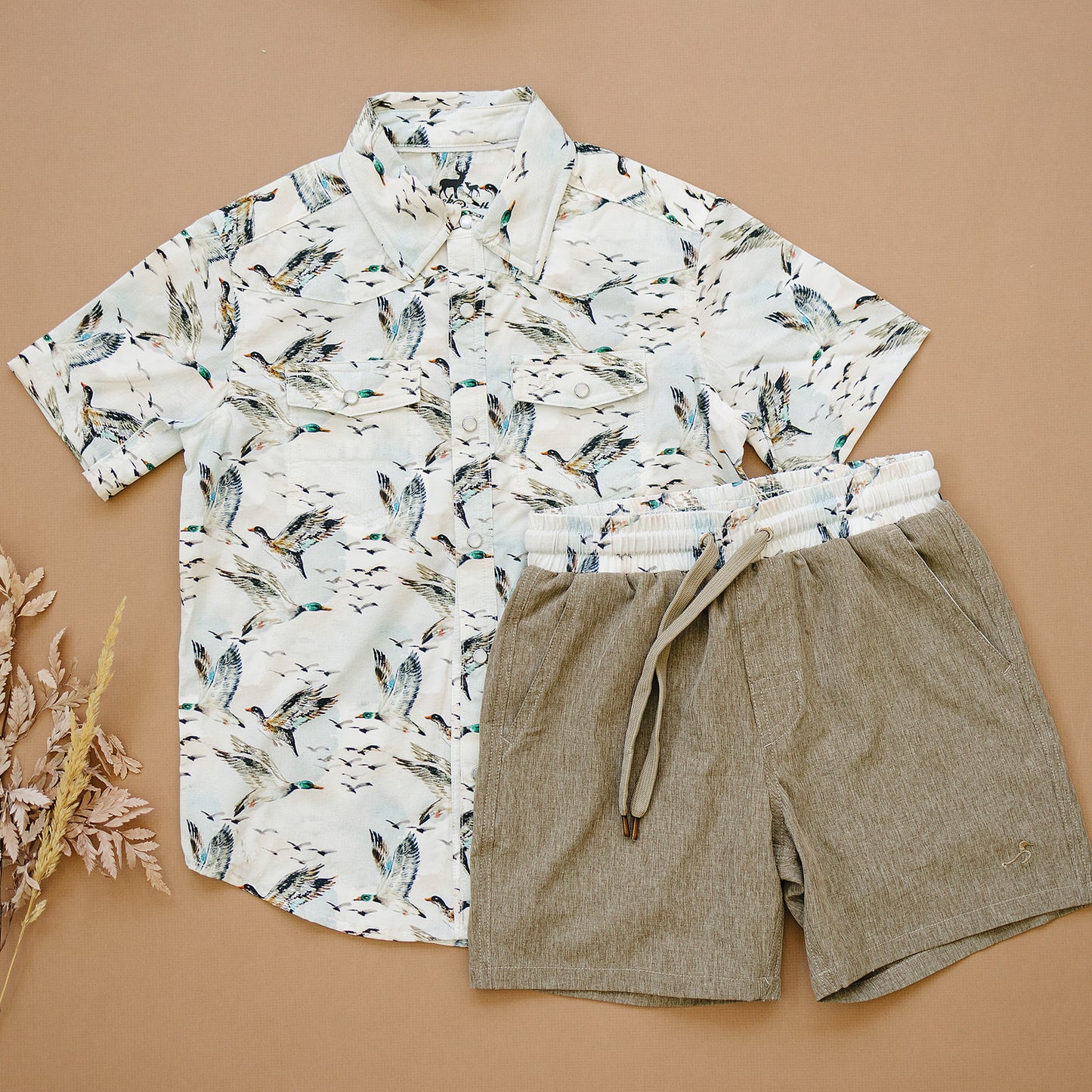 hamilton athletic short || mallard sky