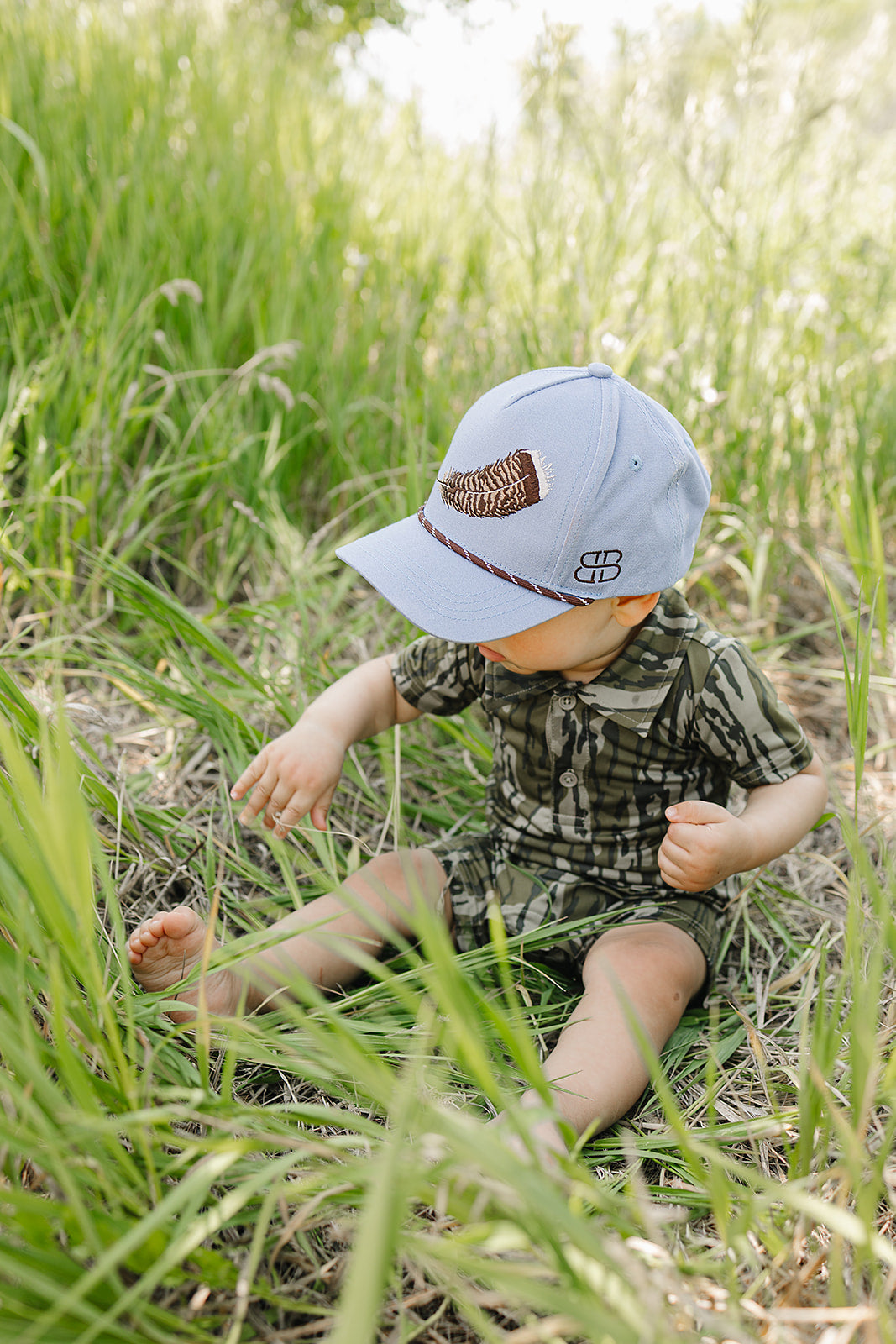 knox jumper UPF 50+ || original bottomland & mallard sky