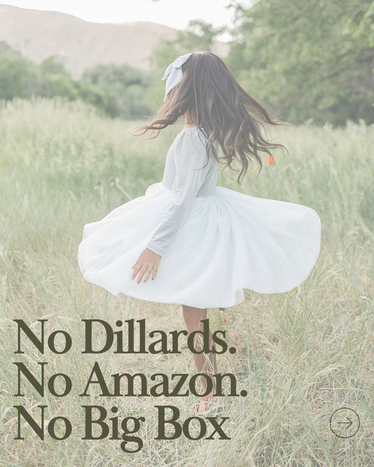 Why We Don’t Sell to Big Box, Amazon, or Dillard’s