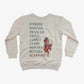 classic french terry pullover || gangs all deer - sand (child)