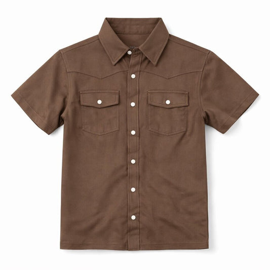 CoolShade™ cooper performance field shirt UPF 50+ || mud