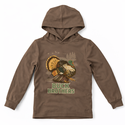 CoolShade™ mack performance hoodie || old tom (mud)