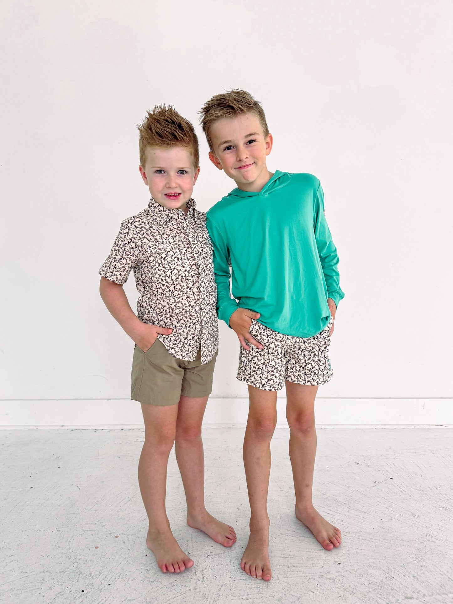 CoolShade™ mack performance hoodie UPF 50+ || cypress teal