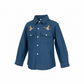 redford pearl snap || mallard denim
