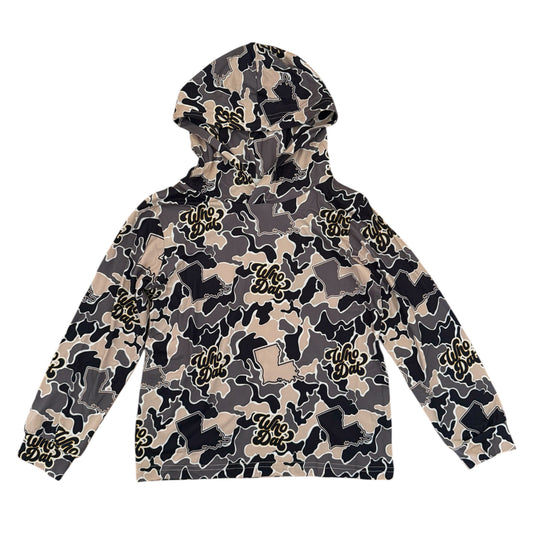 CoolShade™ mack performance hoodie || Who Dat camo (men)