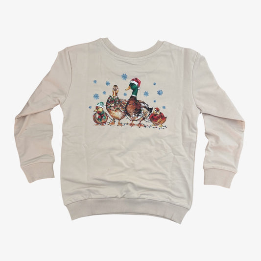 classic french terry pullover || merry mallards (child)