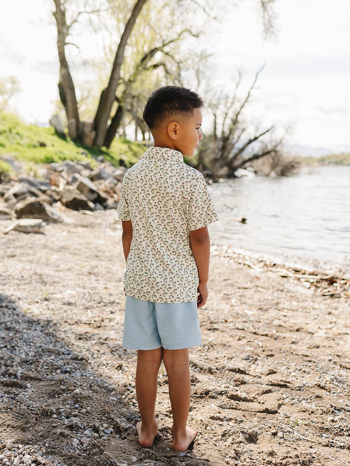 CoolShade™ scottie polo UPF 50+ || trout traditions