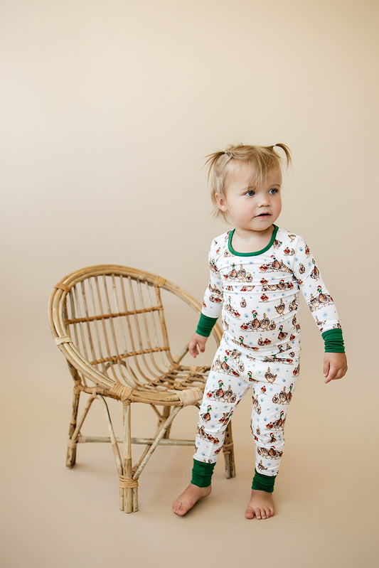 bamboo two piece set || merry mallards