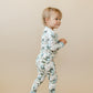 bamboo two piece set || mallard sky