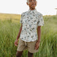 performance pearl snap || mallard sky (child)