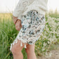 hassie skort || mallard sky