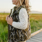 fleece & sherpa vest || original bottomland & mallard sky (child)