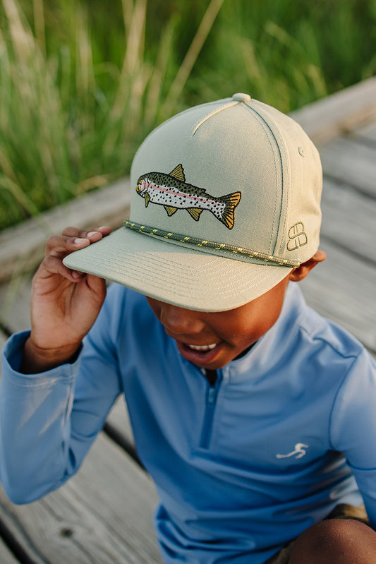 classic hat || rainbow trout