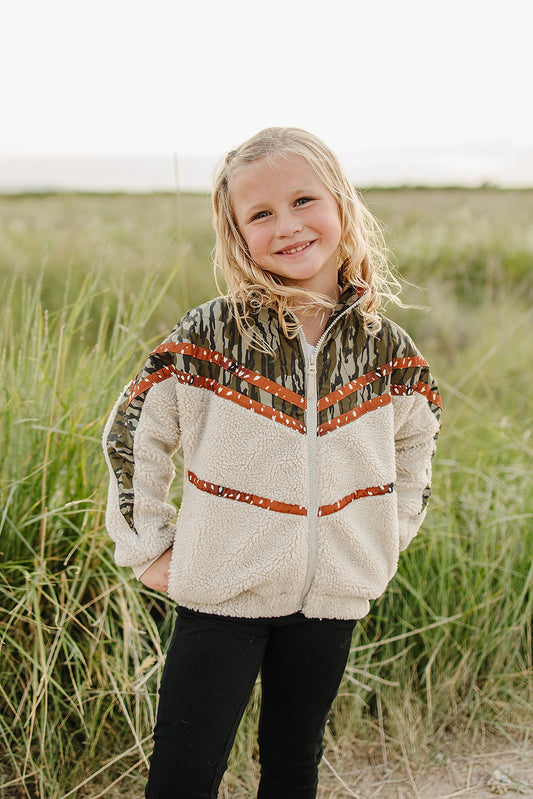 chloe sherpa jacket || original bottomland & fawn (girls)