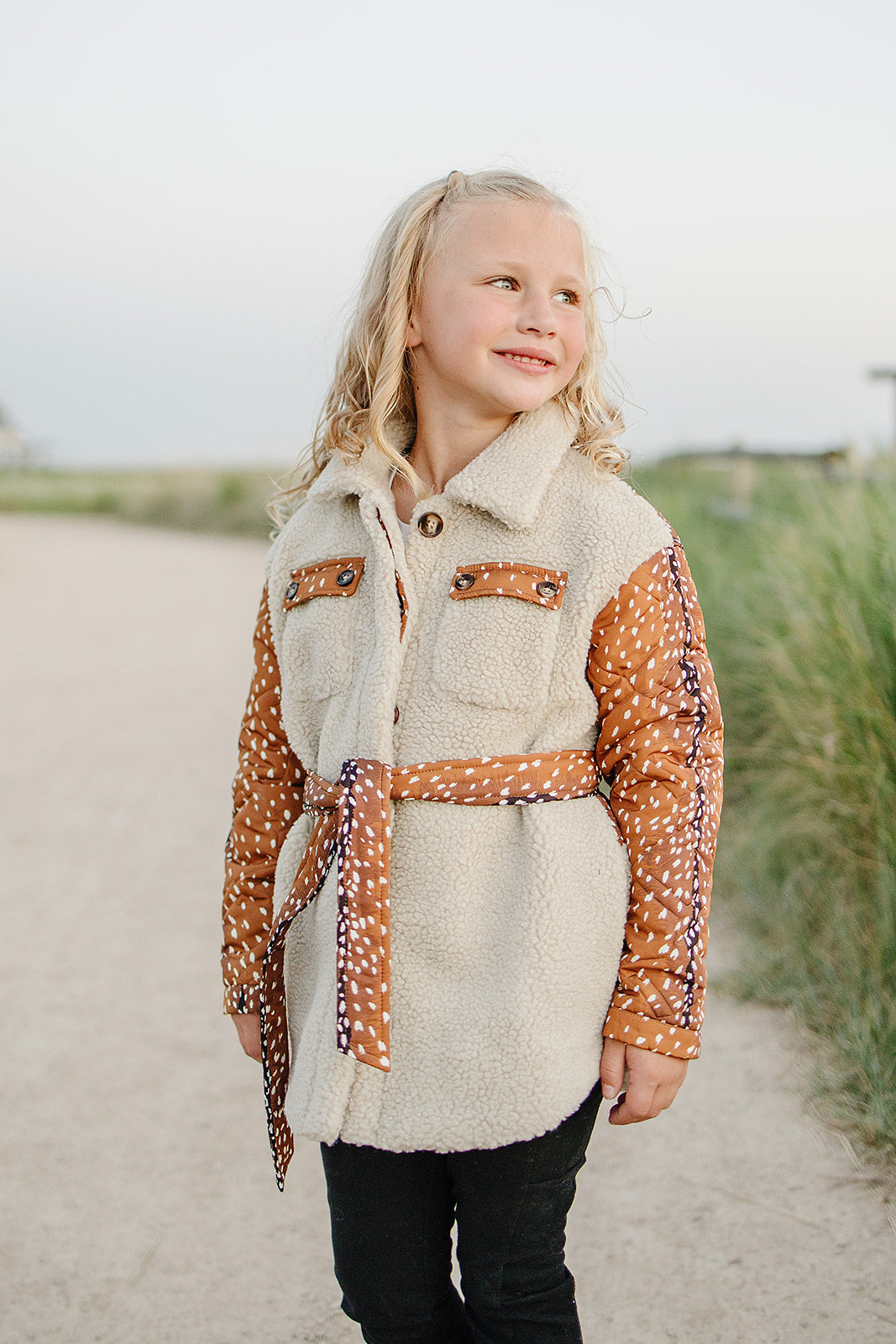reagan sherpa quilted jacket || fawning over you (girls)