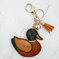 Golden Mallard Charm