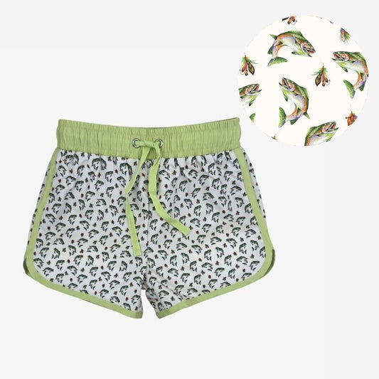 jackson swim shortie || trout traditions