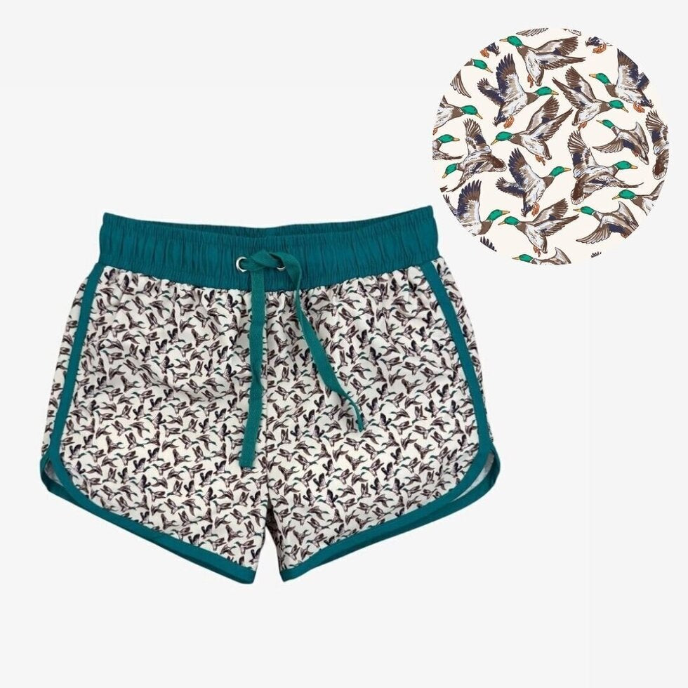 jackson swim shortie || delta wings