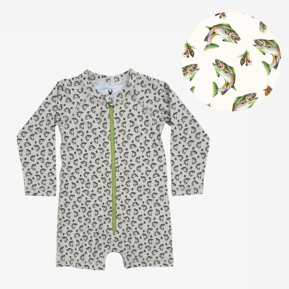 huck swimsuit || trout traditions