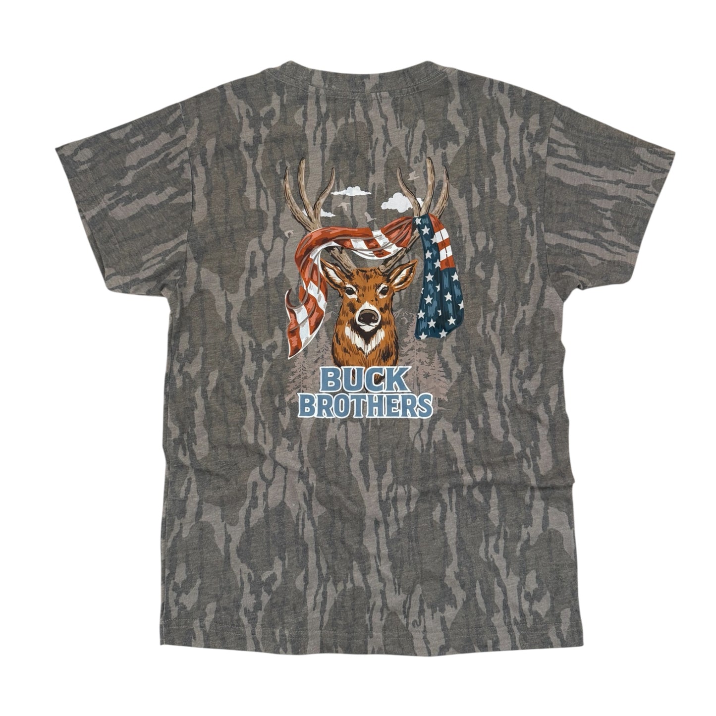 mossy oak® washed out tee || liberty buck
