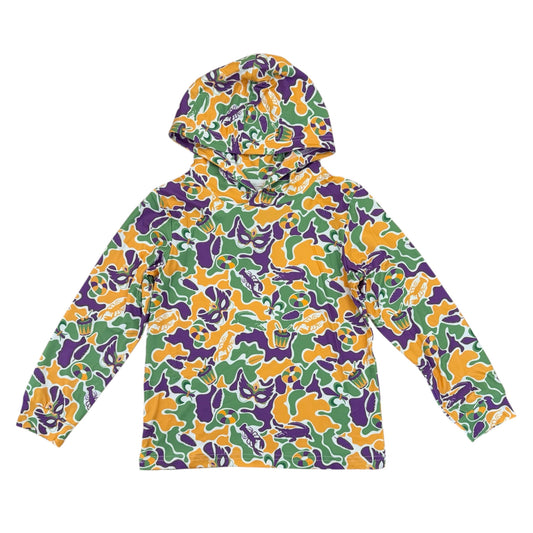 CoolShade™ mack performance hoodie || mardi gras camo (men)