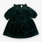 maxine dress || evergreen velvet