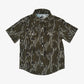performance pearl snap || original bottomland & mallard sky (child)