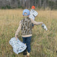 fleece & sherpa vest || original bottomland & mallard sky (child)