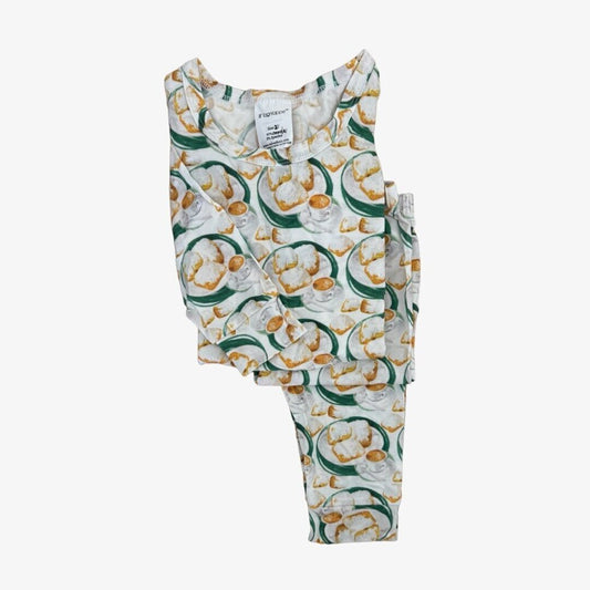 modal long sleeve pajama set || beignet