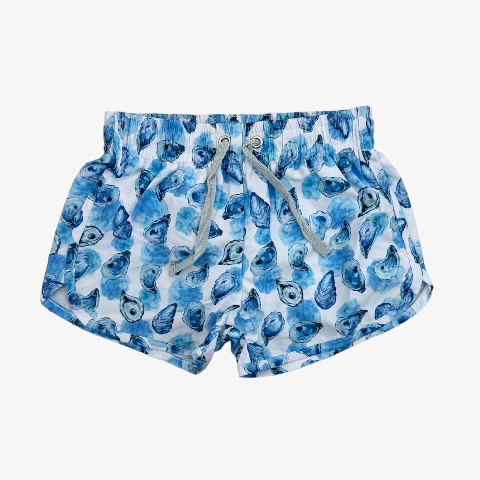 jackson swim shortie || blue lagoon oyster