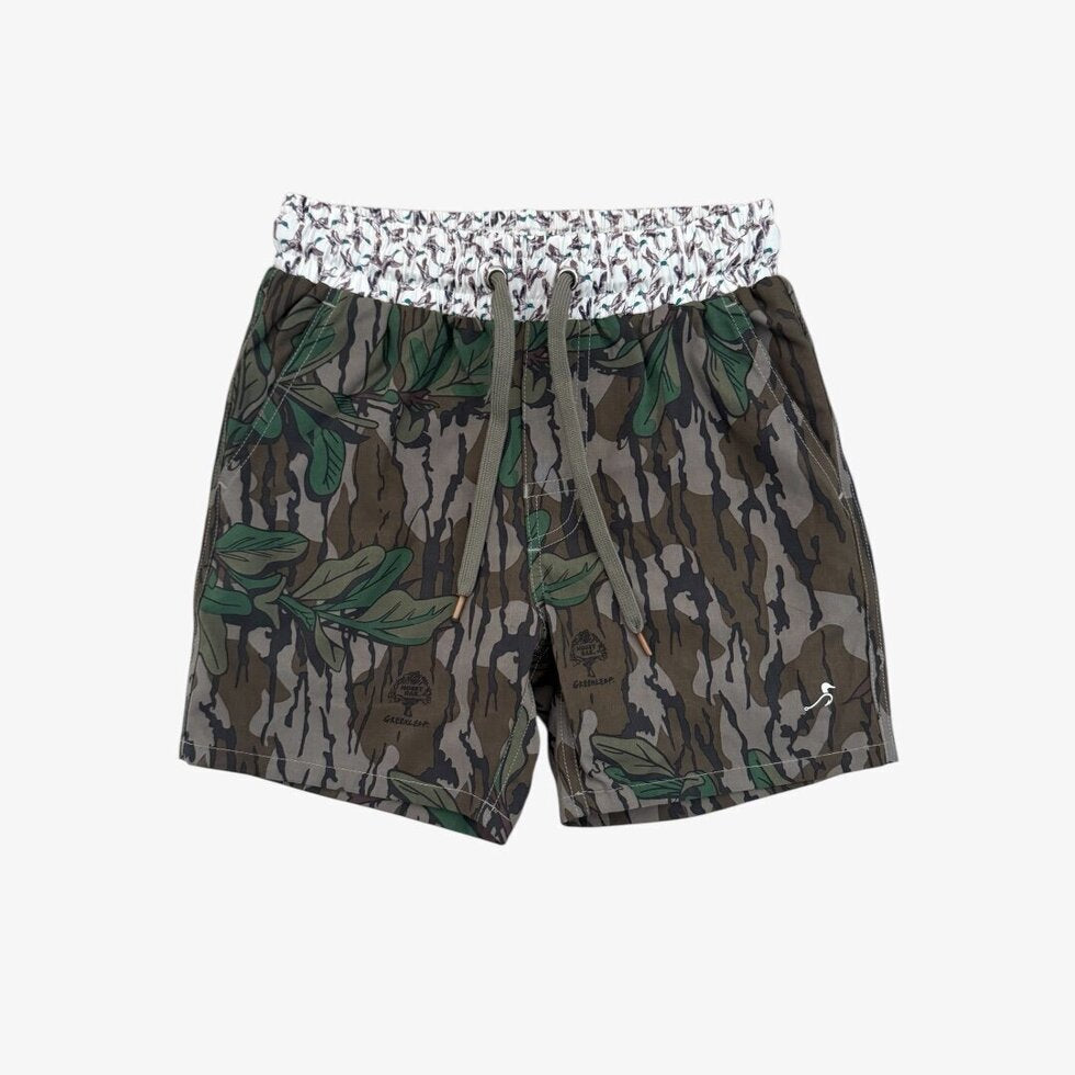 hamilton athletic short || mossy oak® greenleaf + delta wings (men)