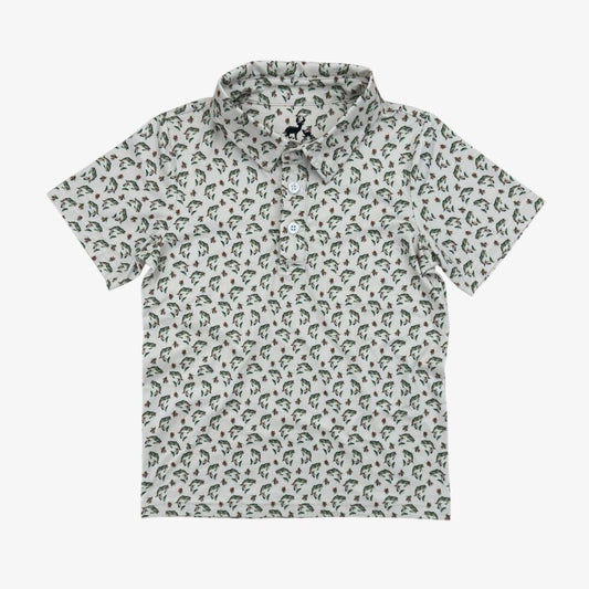 CoolShade™ scottie polo UPF 50+ || trout traditions