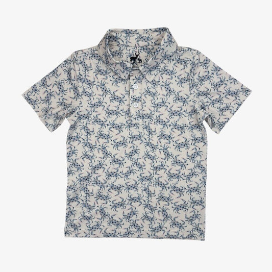 CoolShade™ scottie polo UPF 50+ || tide & tangle