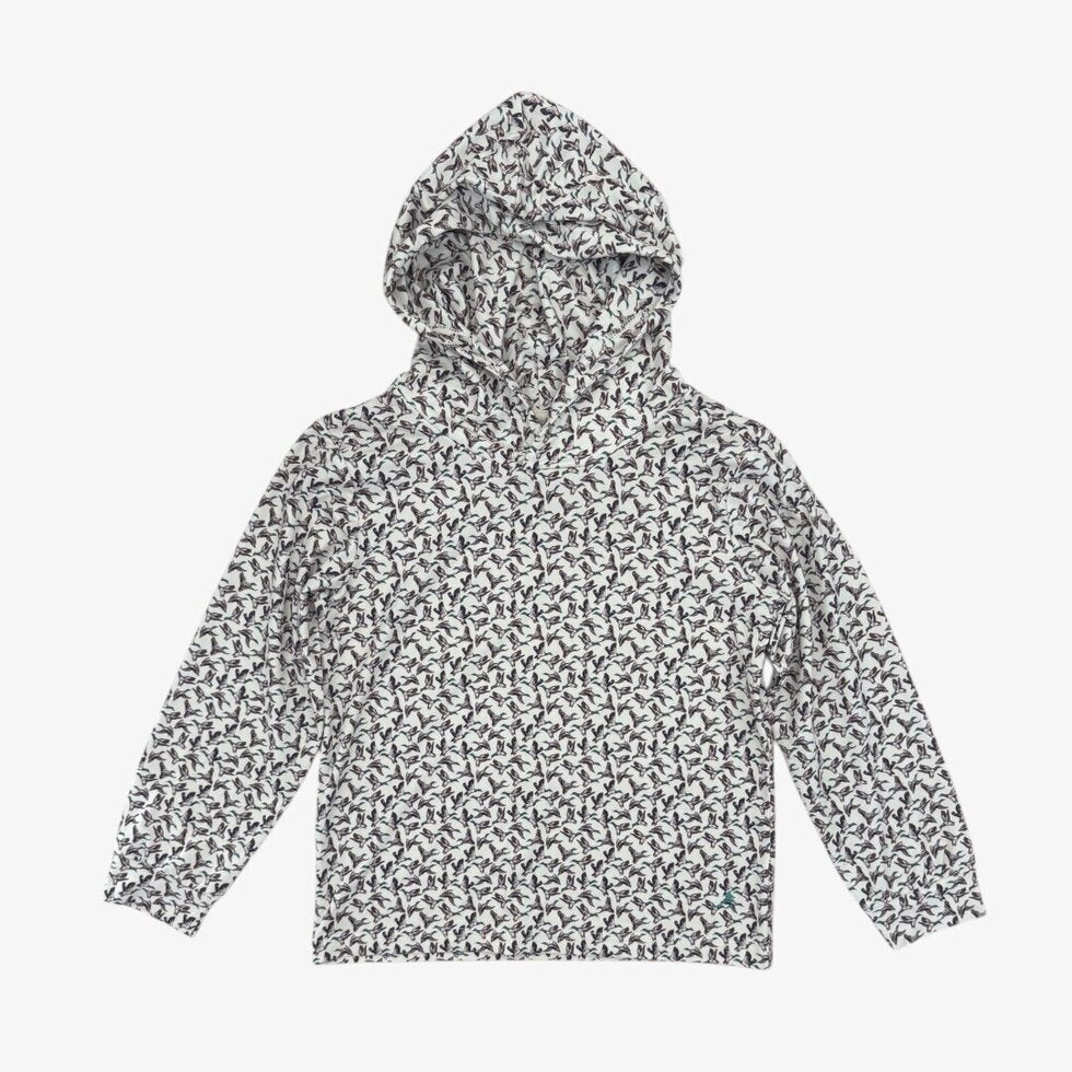 CoolShade™ mack performance hoodie UPF 50+ || delta wings (child)