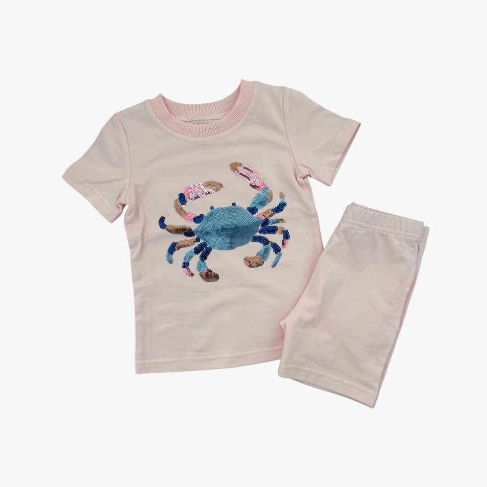 elle set || sequin crab