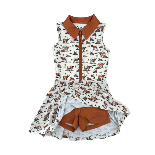 taylor performance dress UPF || longhorn